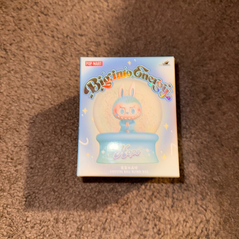 Pop Mart Big Into Energy Snow Globe